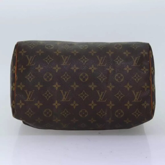 LOUIS VUITTON Monogram Speedy 30 Hand Bag M41526 LV Auth 74168 - Picture 6 of 16